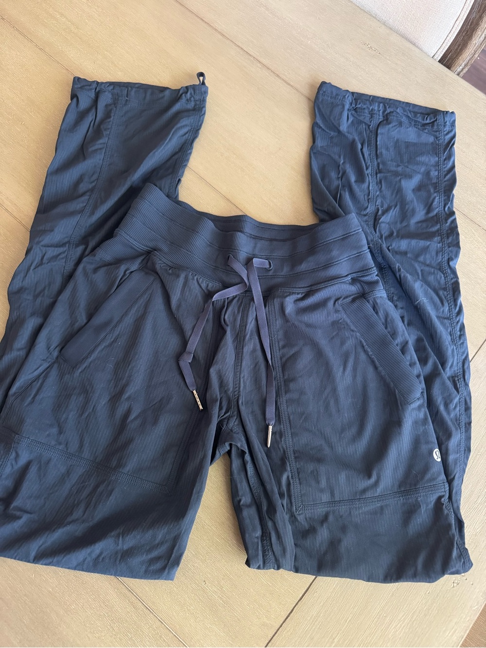 lululemon athletica Navy Drawstring Jogger Pants